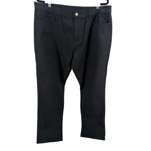 NEW Teton Gravity Research TGR Mens Straight Work Pants Black 40x32